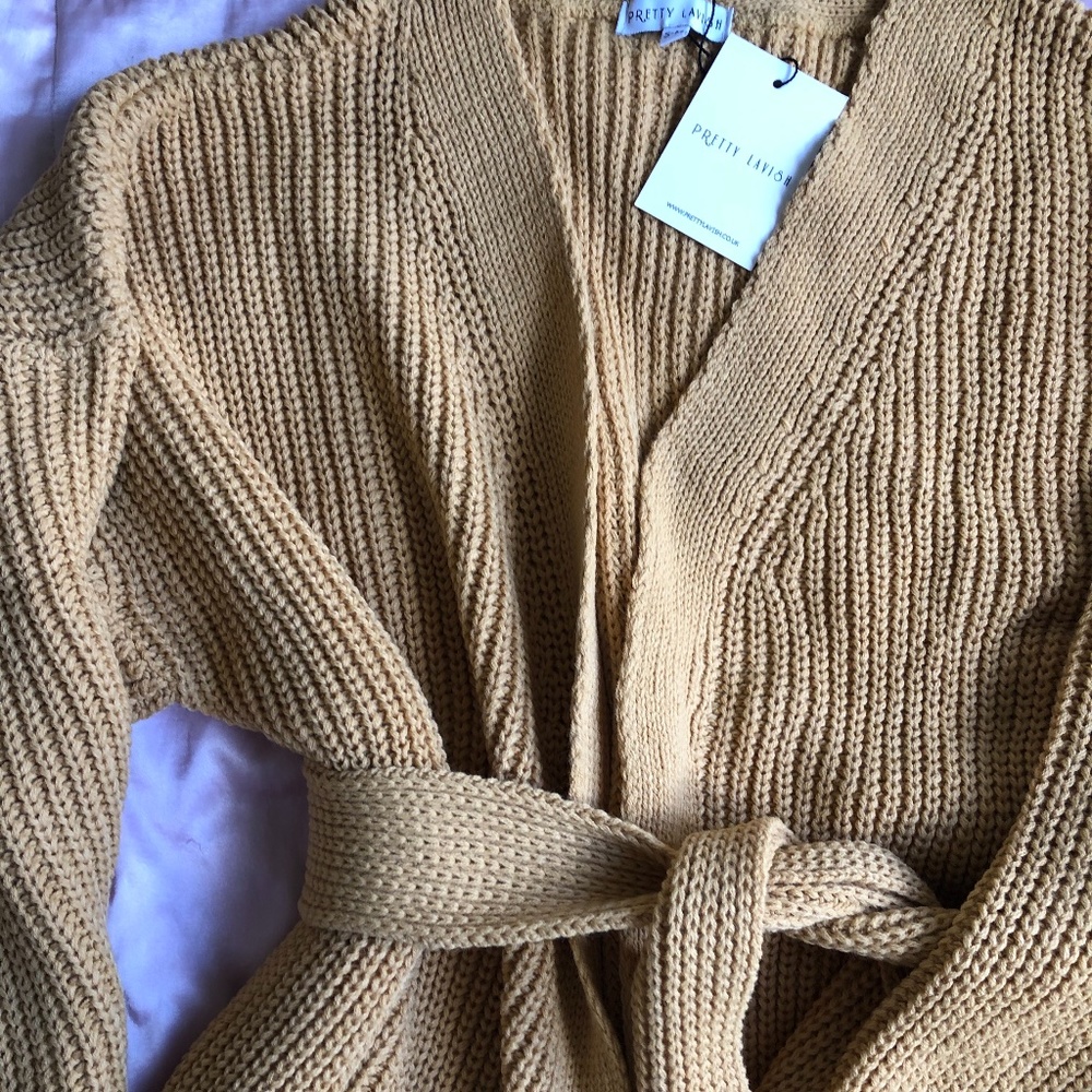 Pretty Lavish Arden Tie Cardigan